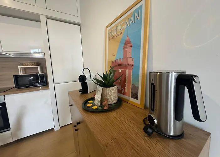Le Coeur De Perpignan- Parking Offert- Centre Appartamento